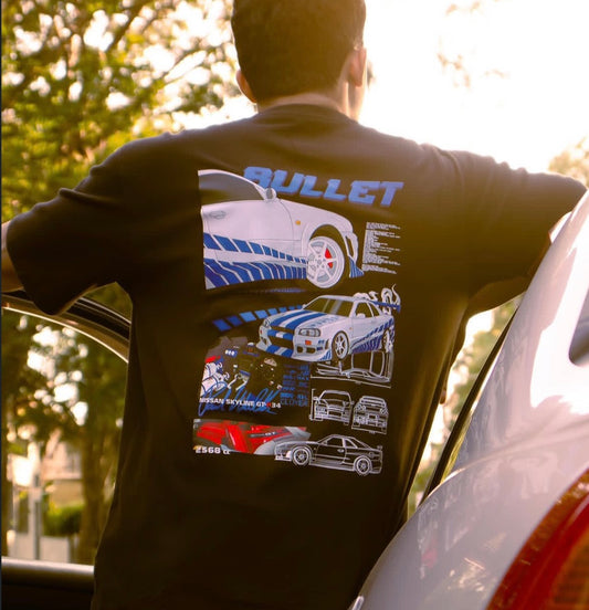 2F2F Bullet | Oversized T-shirt